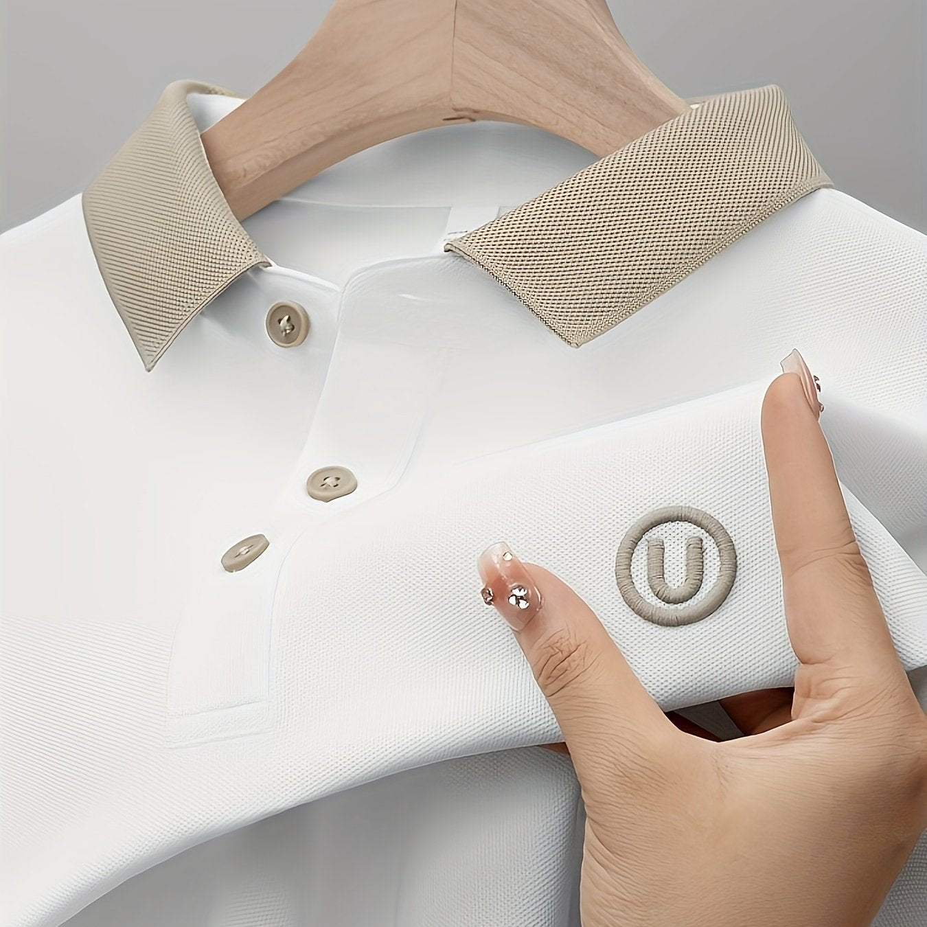 Men's Casual Stretch Polo