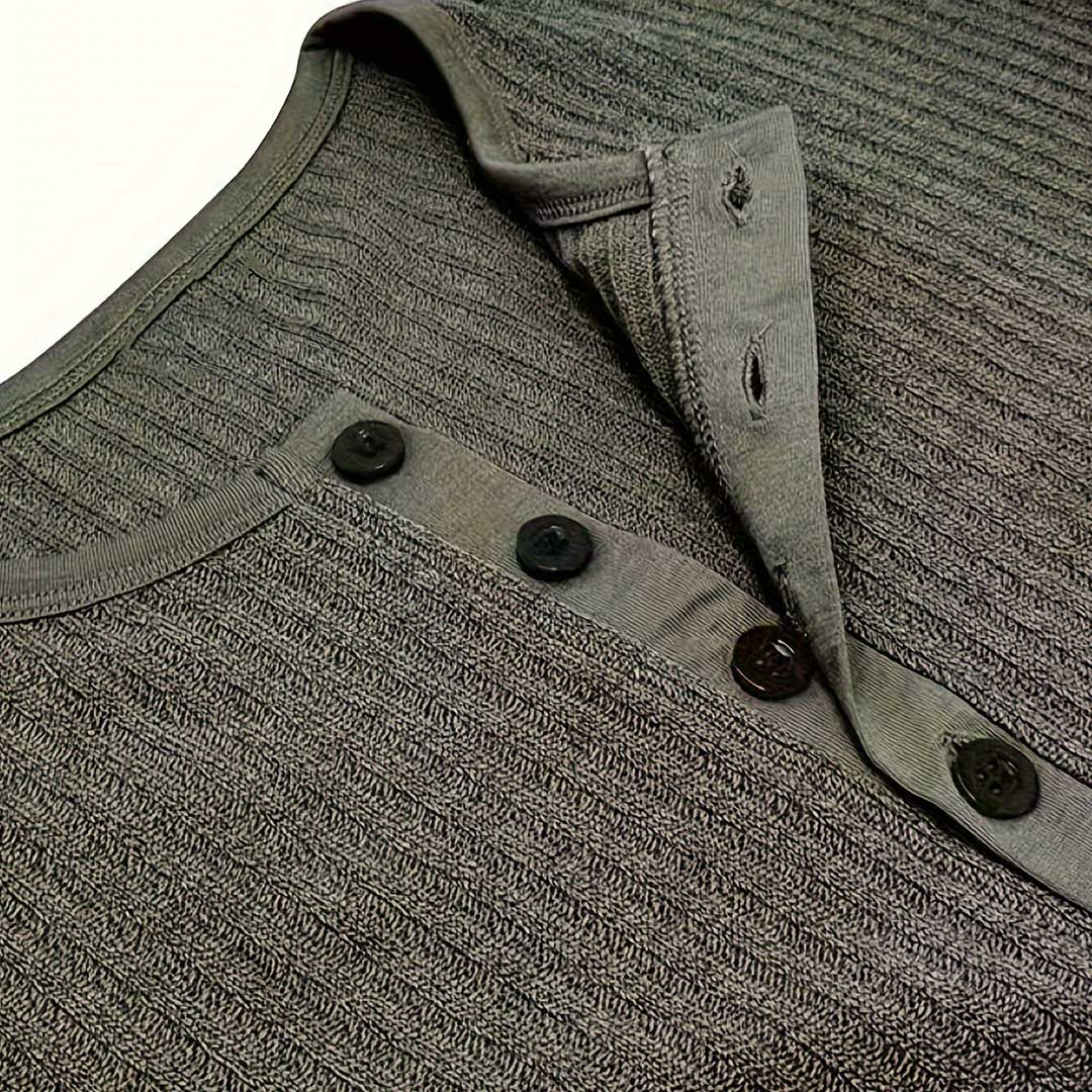 Men's Ultra Comfortable Henley Shirt