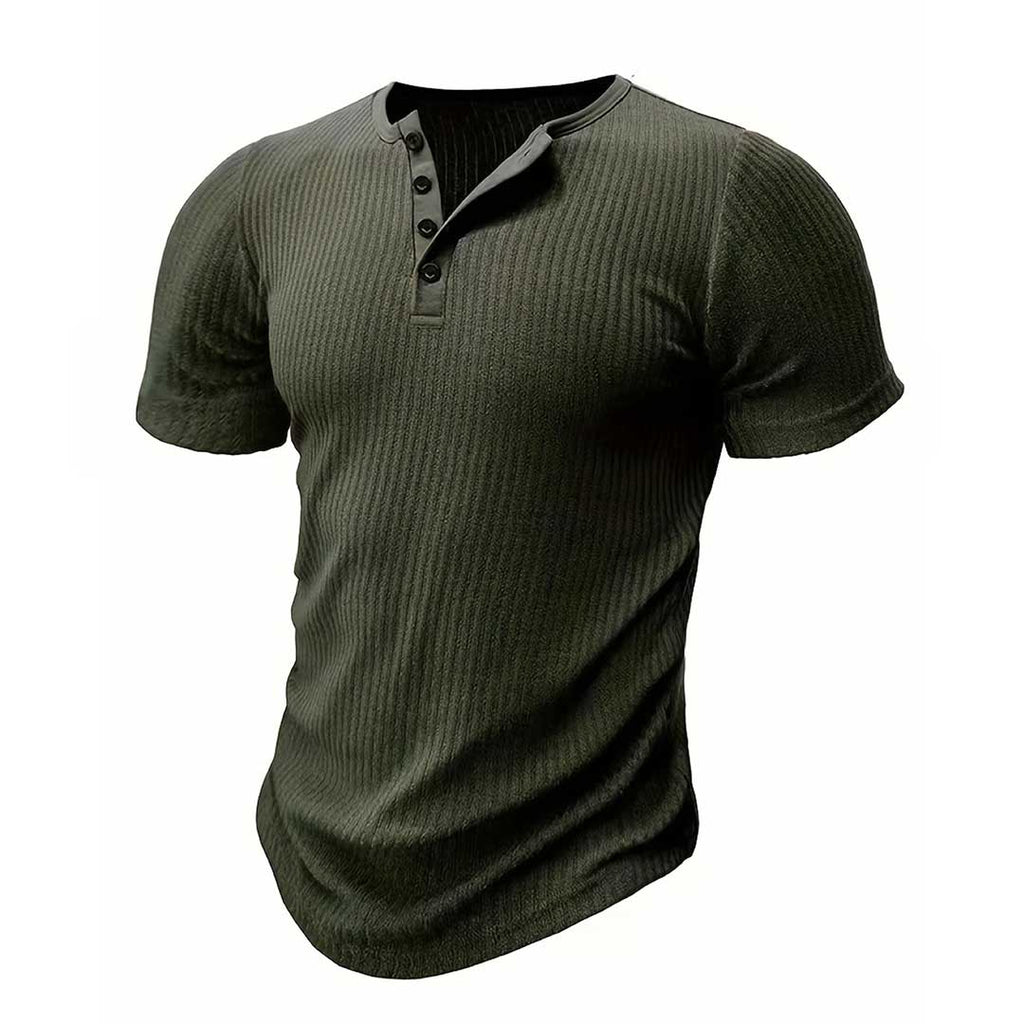 Men's Ultra Comfortable Henley Shirt