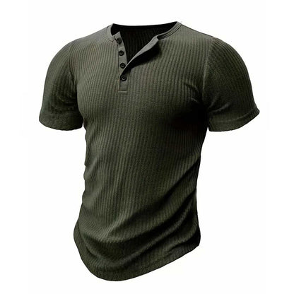 Men's Ultra Comfortable Henley Shirt