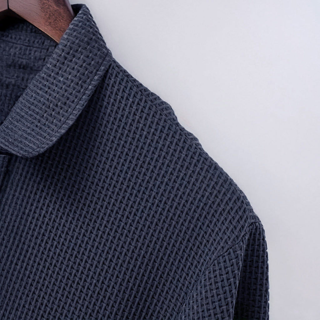 Rivaro - Men's Ultra Comfortable Long Sleeve Polo Shirt