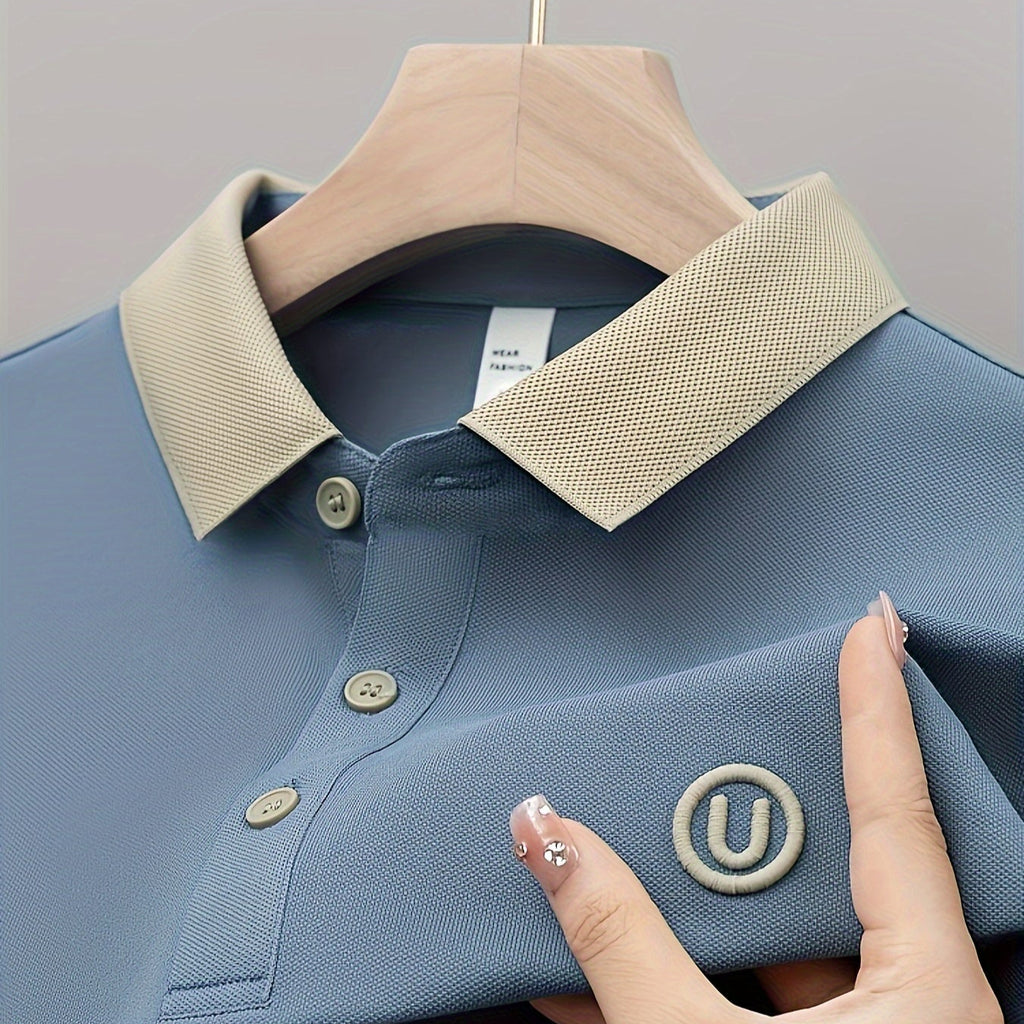 Men's Casual Stretch Polo