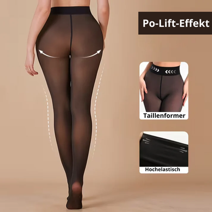 Thermaluxe Fleecegefütterte Thermo-Strumpfhose – Kaufe 1, erhalte 1 GRATIS