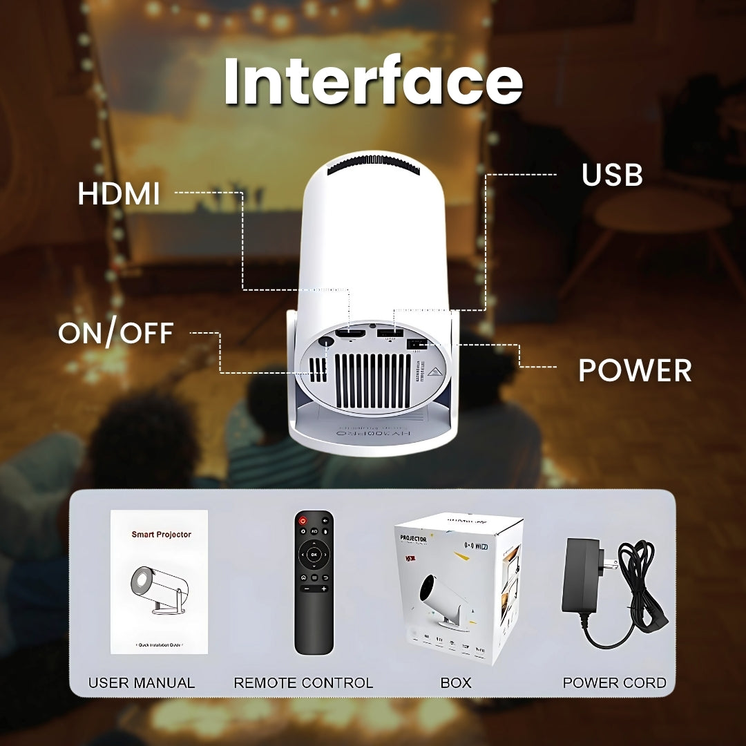 GlowView™ Mini Projector