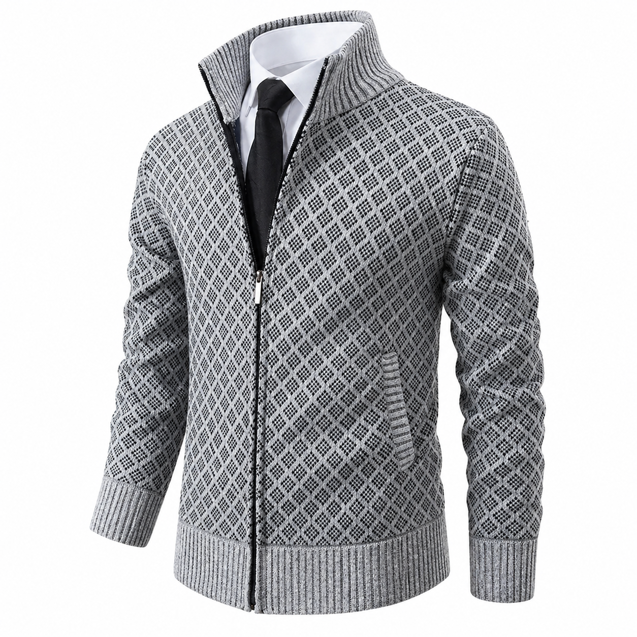 Leon | Premium Casual Strickjacke