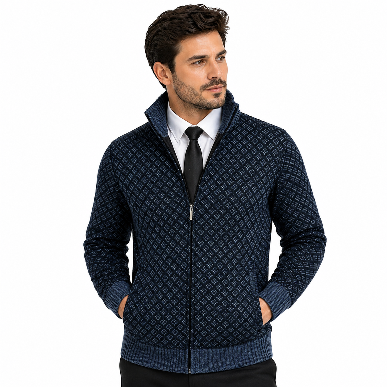 Leon | Premium Casual Strickjacke