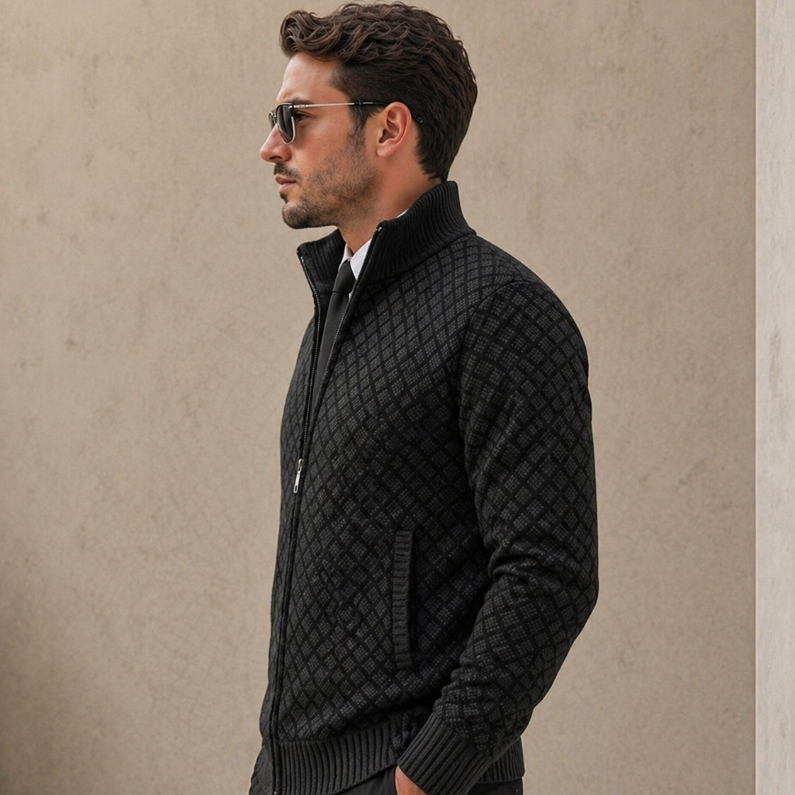 Leon | Premium Casual Strickjacke