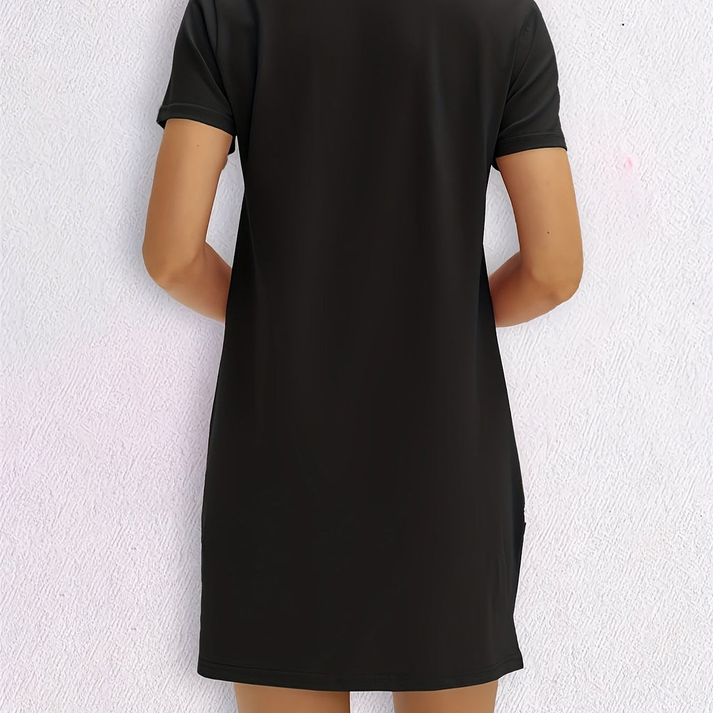 Milano Chic T-Shirt Dress