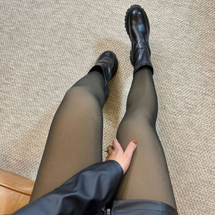 Thermaluxe Fleecegefütterte Thermo-Strumpfhose – Kaufe 1, erhalte 1 GRATIS