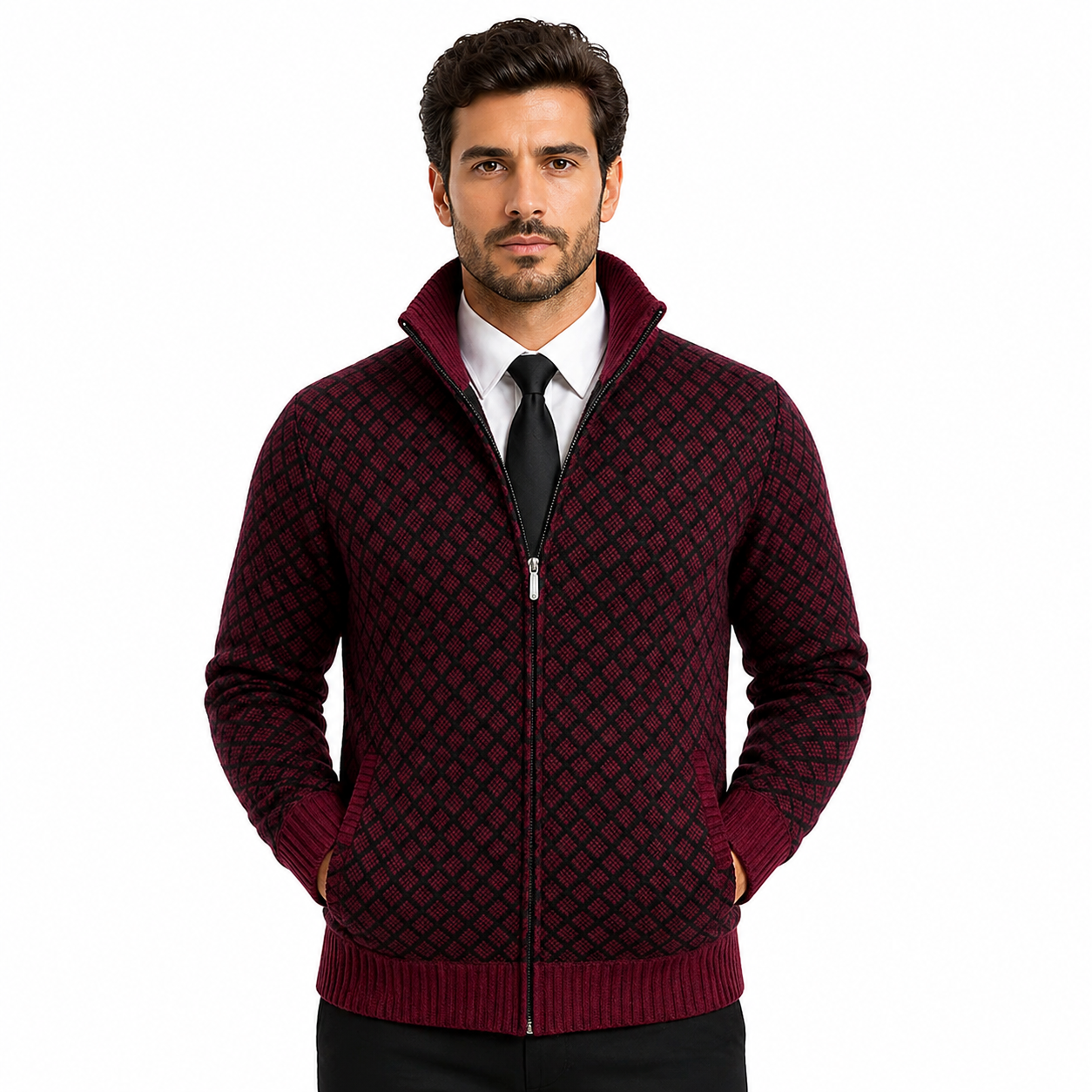 Leon | Premium Casual Strickjacke