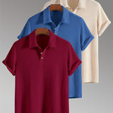 Wine Red + Blue + Beige